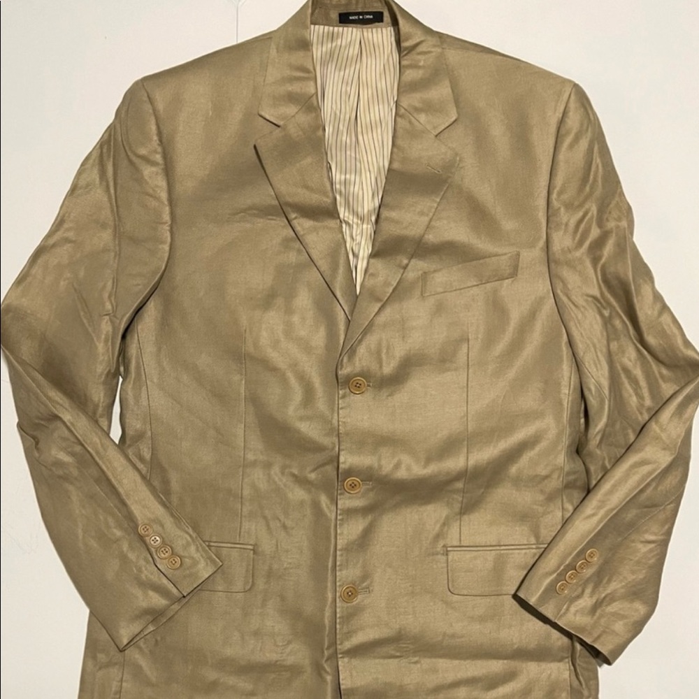 Mens Calvin Klein Tan Blazer
